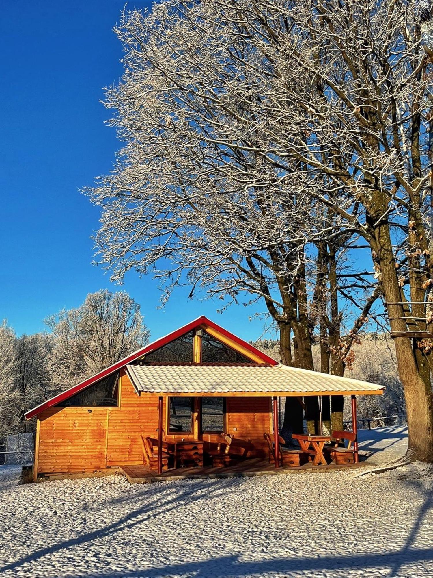 Casuta Din Stejari-Transalpina Villa Novaci-Straini Ngoại thất bức ảnh